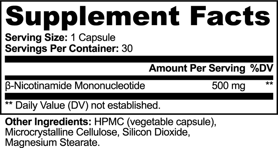 Whyte Co NMN Capsules for NAD+