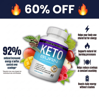 Whyte Co. Keto Burn – Fat Burning & Energy Support Formula