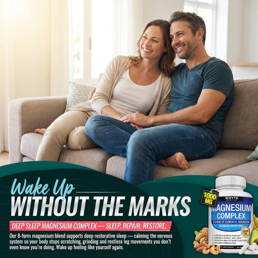 Whyte Co. Magnesium Deep Sleep "For What Your Body Does To Itself At Night"