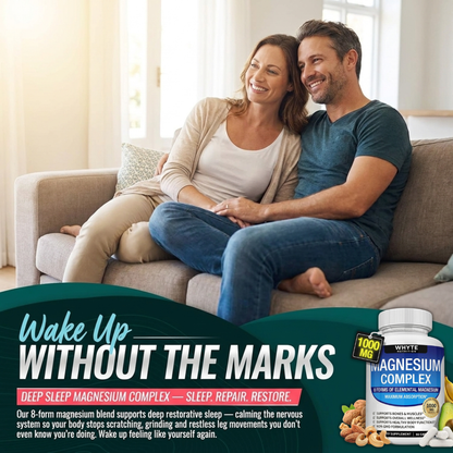 Whyte Co. Magnesium Deep Sleep "For What Your Body Does To Itself At Night"